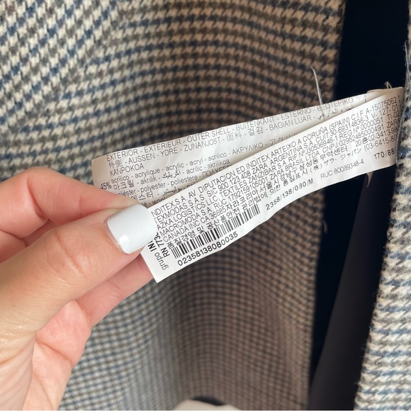 Zara | oversized buttoned coat - Picture 10 of 16